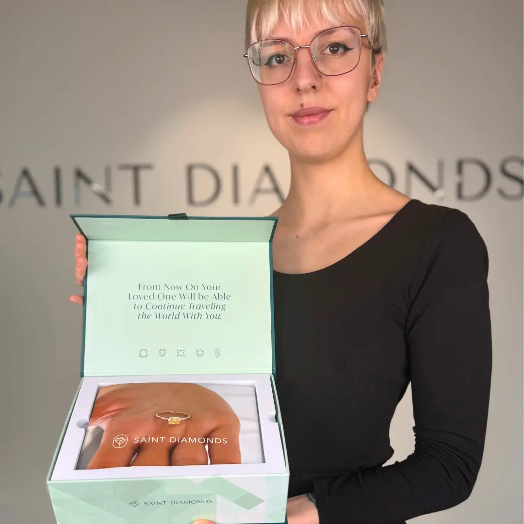 Saint Diamonds memorial diamond process